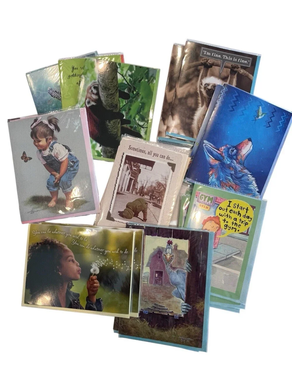 Greeting Cards-Love & Encouragement 20 Cards & Envelopes New GC105